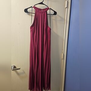 BCBGeneration Sleeveless Halter Midi Dress Sz M